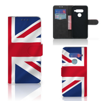 LG V40 Thinq Bookstyle Case Groot-Brittannië - thumbnail