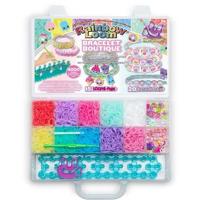 Automatische rubberen armbandmakerset - BANDAI - Rainbow Loom Boutique - Bevat 4000 rubberen banden, Beadmojis
