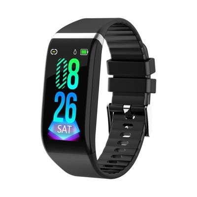 C919 1 14 inch IPX67 waterdichte SmartWatch ondersteuning oproep herinnering/hartslag monitoring/Blood Drukbewaking/slaapbewaking (zwart)