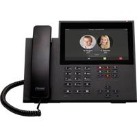 Auerswald COMfortel D-600 Vaste VoIP-telefoon Handsfree, Headsetaansluiting, Optisch belsignaal, Touchscreen, WiFi Kleurendisplay Zwart - thumbnail
