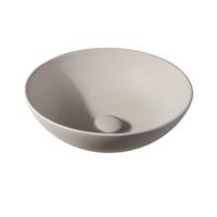 Waskom By Goof Sanne | 38.5 cm | Solid surface | Rond | Beige - thumbnail