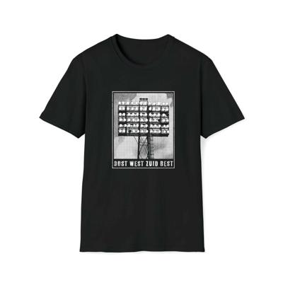 T-shirt regular - Oost west zuid best - Lichtmast