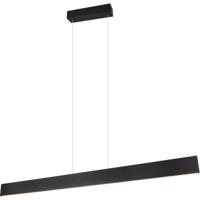 LED Hanglamp 35W | Aanpasbare Kleur & Aanraakschakelaar | Mat Zwart Metaal