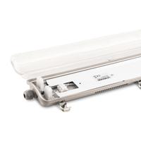 Waterdicht armatuur Ombra 120 cm dubbel