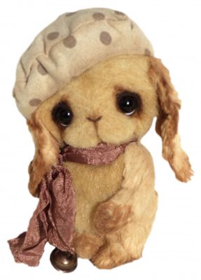 Clemens knuffelkonijn Aby junior 13 cm pluche bruin