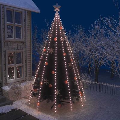 VidaXL Kerstboomverlichting met 500 led&apos;s net 500 cm