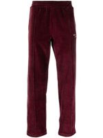 Sporty & Rich pantalon de jogging en velours - Rouge