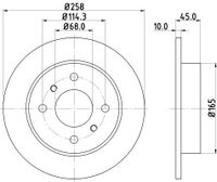 Remschijf 8DD355102661