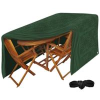Ruhhy Hoes voor tuinmeubel set - 100 x 180 x 240 cm - groen - PE - waterdicht - 100 g