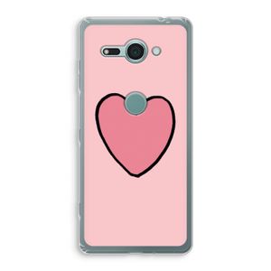 Hartje: Sony Xperia XZ2 Compact Transparant Hoesje