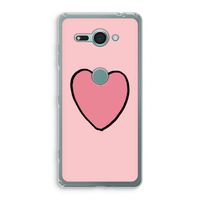 Hartje: Sony Xperia XZ2 Compact Transparant Hoesje Hartje: Sony Xperia XZ2 Compact Transparant Hoesje