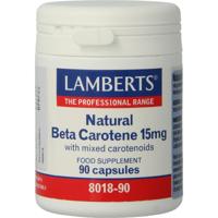 Lamberts Vitamine A 15mg natuurlijke (beta caroteen)