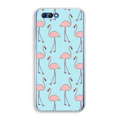 Anything Flamingoes: Honor 10 Transparant Hoesje
