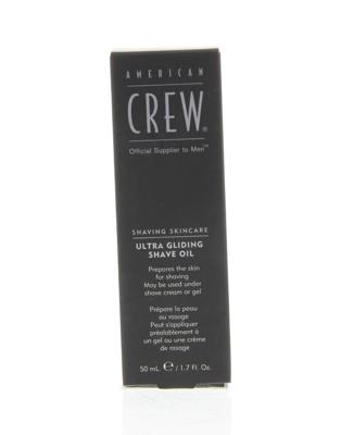 American Crew Olie Ultra Gliding Shave Oil 50ml | Voor Mannen American Crew Olie Ultra Gliding Shave Oil 50ml | Voor Mannen
