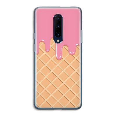 Ice cream: OnePlus 7 Pro Transparant Hoesje