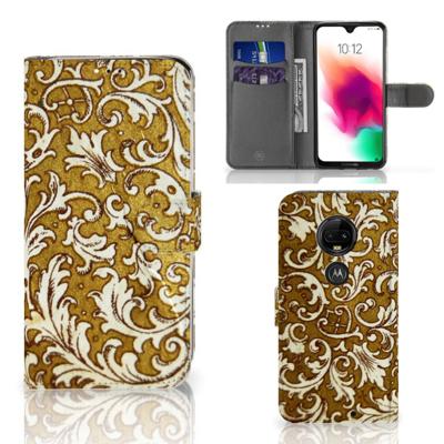 Wallet Case Motorola Moto G7 | G7 Plus Barok Goud