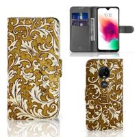Wallet Case Motorola Moto G7 | G7 Plus Barok Goud Wallet Case Motorola Moto G7 | G7 Plus Barok Goud