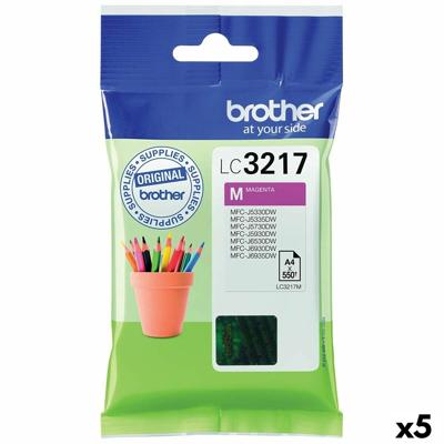 Originele inktcartridge Brother LC3217 Magenta (5 Stuks)
