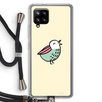 Birdy: Samsung Galaxy A42 5G Transparant Hoesje met koord