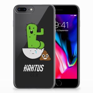 Apple iPhone 7 Plus | 8 Plus Telefoonhoesje met Naam Cactus Poo