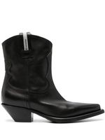 Premiata bottines d'inspiration western 50 mm - Noir - thumbnail