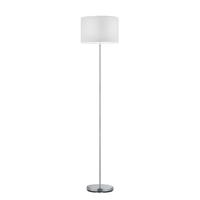 Trio Design vloerlampSeries 4611 mat chroom met witte lampenkap - 401100101