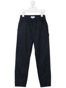 BOSS Kidswear pantalon à lien de resserrage - Bleu