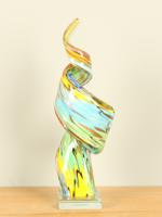 Glazen object Twister, 36 cm