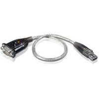 ATEN USB 2.0 Kabel A Male - SUB-D 9-Pins Male Rond 100 cm Zilver