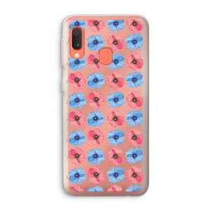 Klaproosjes: Samsung Galaxy A20e Transparant Hoesje