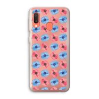 Klaproosjes: Samsung Galaxy A20e Transparant Hoesje
