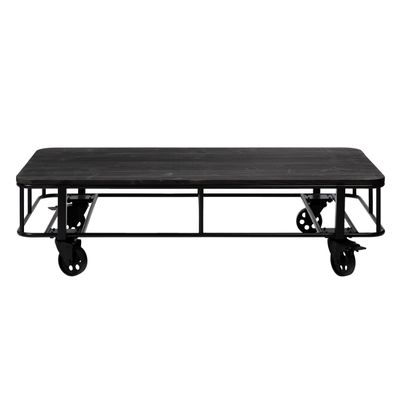 Rootsmann Transportkar salontafel - zwart Rootsmann Transportkar salontafel - zwart