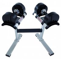 Finnlo SMARTLOCK Dumbbells 2 x 32 kg set incl. rack