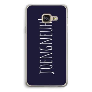 Joengneuh!: Samsung A3 (2017) Transparant Hoesje