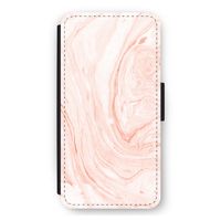 Peach bath: iPhone 11 Flip Hoesje