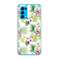 Gele kuif: Oppo Find X3 Lite Transparant Hoesje