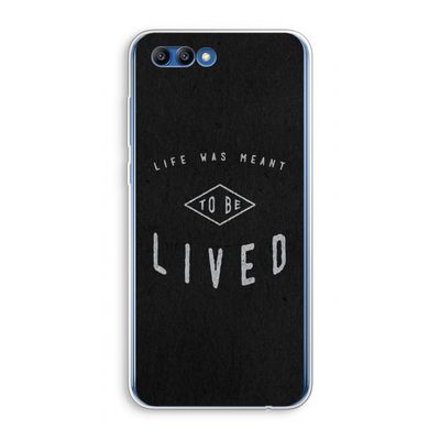 To be lived: Honor 10 Transparant Hoesje