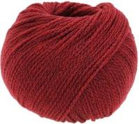 Lana Grossa Cool Merino Uni 001 Donkerrood