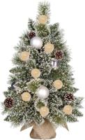 mini kunstkerstboom kaprun frosted groen 60 cm Black Box - Black box