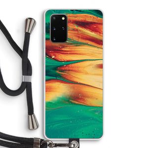 Green Inferno: Samsung Galaxy S20 Plus Transparant Hoesje met koord