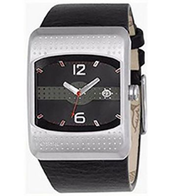 Horlogeband Fossil JR9390 Leder Zwart 34mm
