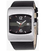 Horlogeband Fossil JR9390 Leder Zwart 34mm