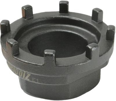 IceToolz trapas gereedschap 8 noks Shimano + Isis zwart