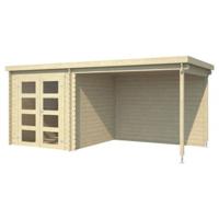 Blokhut met overkapping Helena 472x230 - Outdoor life