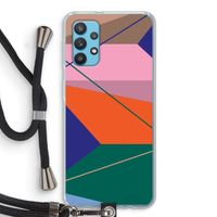 Gestalte 1: Samsung Galaxy A32 4G Transparant Hoesje met koord