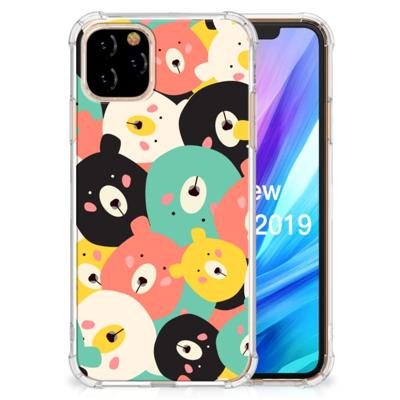 Apple iPhone 11 Pro Stevig | Bumper Hoesje | Bears Apple iPhone 11 Pro Stevig | Bumper Hoesje | Bears
