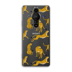 Luipaard: Sony Xperia Pro-I Transparant Hoesje