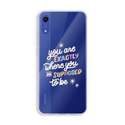 Right Place: Honor Play 8A Transparant Hoesje