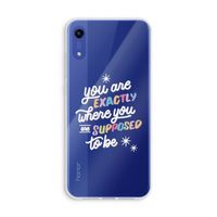 Right Place: Honor Play 8A Transparant Hoesje