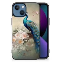 Dierenprint Telefoonhoesje voor Apple iPhone 13 Vintage Pauwen